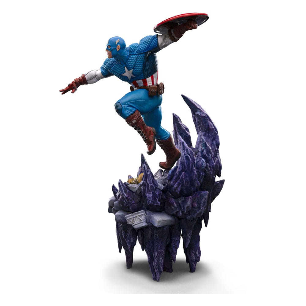 Marvel statuette 1/10 Deluxe BDS Art Scale Captain America 34 cm
