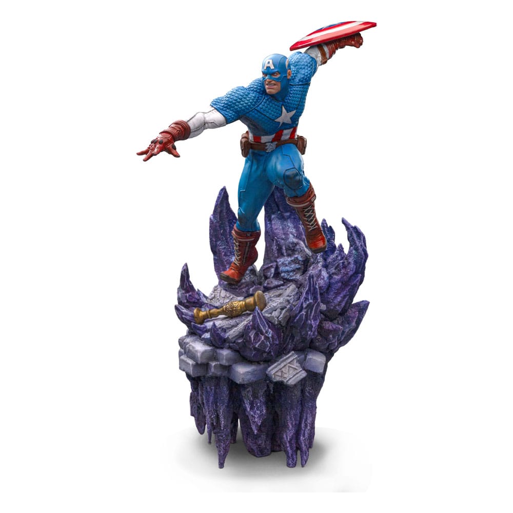 Marvel statuette 1/10 Deluxe BDS Art Scale Captain America 34 cm
