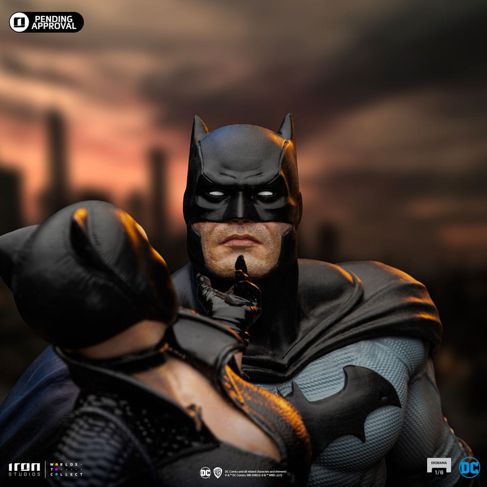 DC Comics diorama 1/6 Batman & Catwoman 51 cm