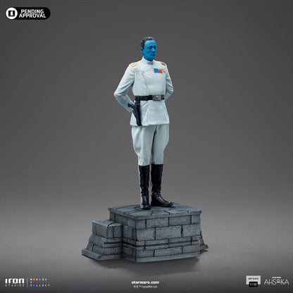 Star Wars Ahsoka statuette 1/10 Art Scale Grand Amiral Thrawn 25 cm