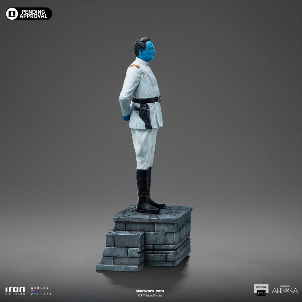 Star Wars Ahsoka statuette 1/10 Art Scale Grand Amiral Thrawn 25 cm