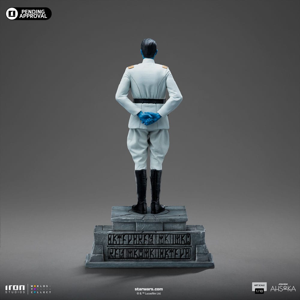 Star Wars Ahsoka statuette 1/10 Art Scale Grand Amiral Thrawn 25 cm