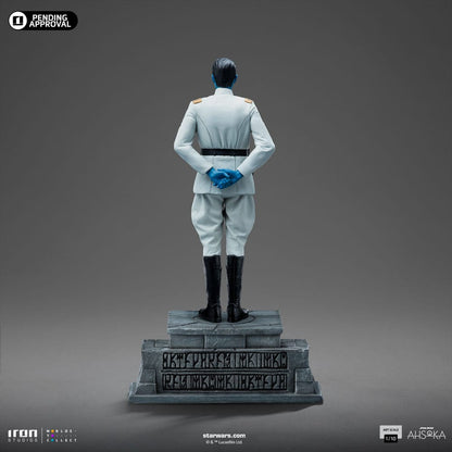 Star Wars Ahsoka statuette 1/10 Art Scale Grand Amiral Thrawn 25 cm
