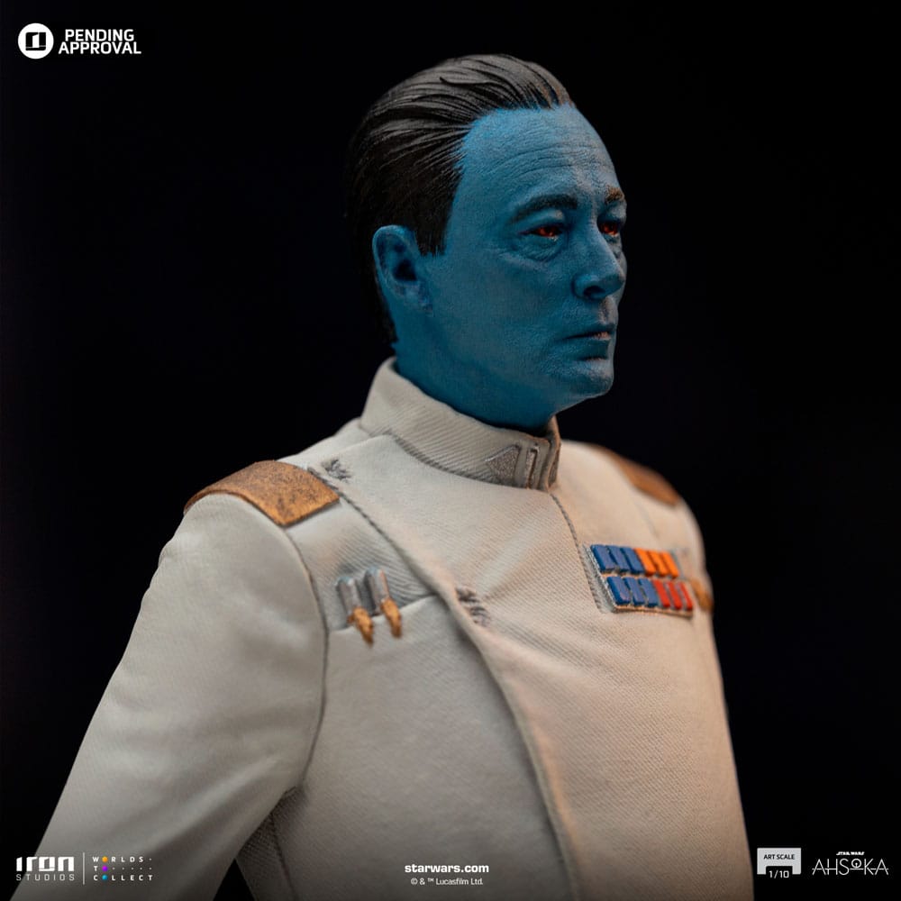 Star Wars Ahsoka statuette 1/10 Art Scale Grand Amiral Thrawn 25 cm