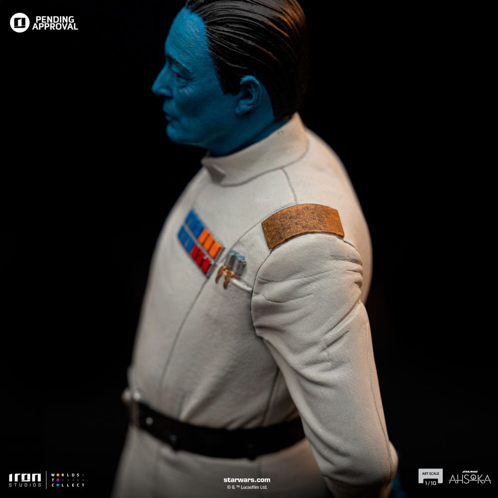 Star Wars Ahsoka statuette 1/10 Art Scale Grand Amiral Thrawn 25 cm