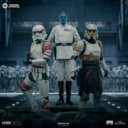 Star Wars Ahsoka statuette 1/10 Art Scale Grand Amiral Thrawn 25 cm