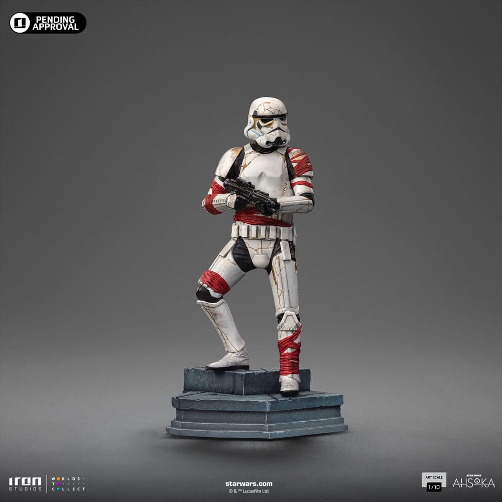 Star Wars Ahsoka statuette 1/10 Art Scale Night Trooper 21 cm