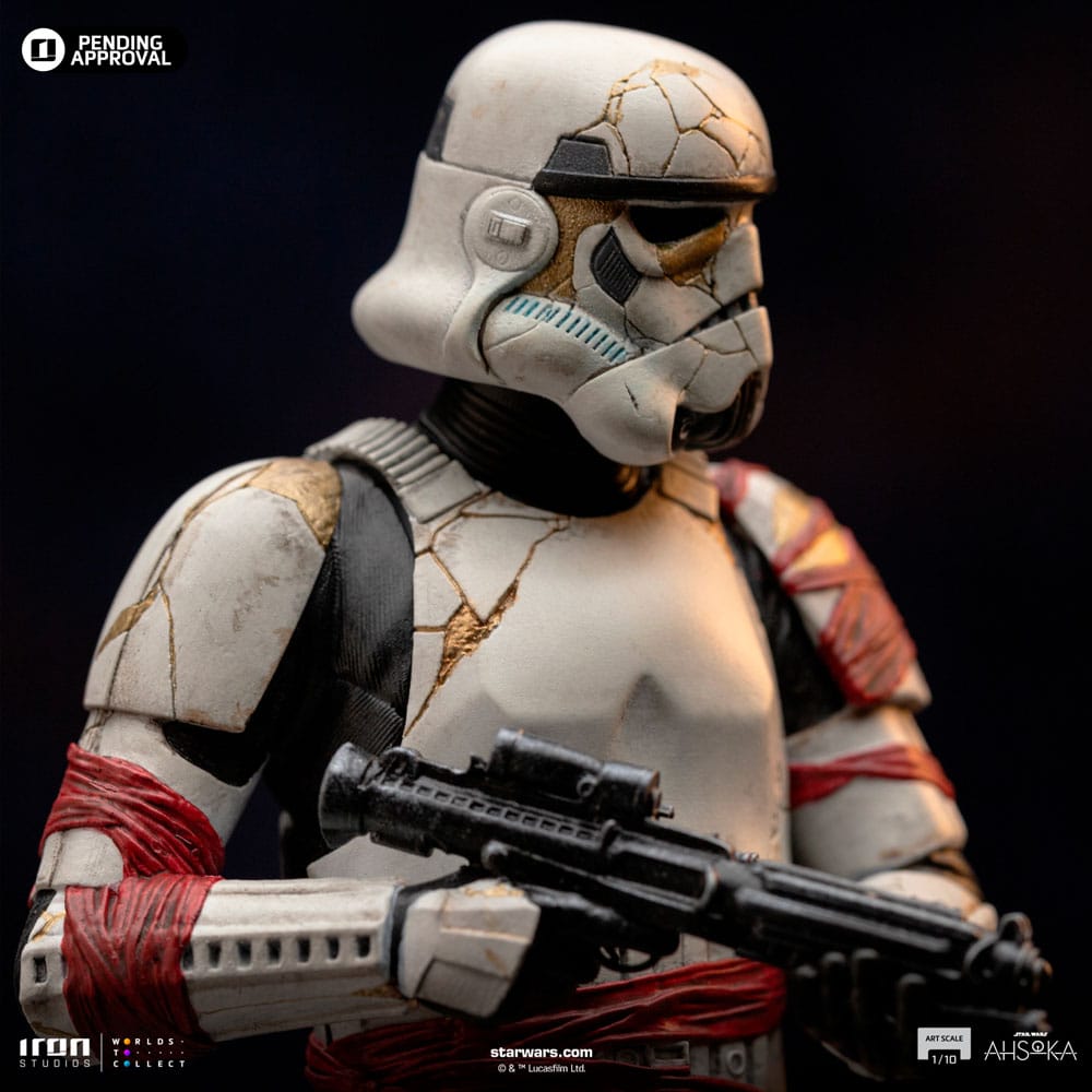 Star Wars Ahsoka statuette 1/10 Art Scale Night Trooper 21 cm