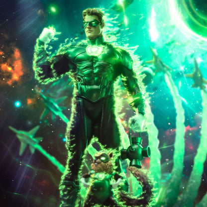 DC Comics statuette Art Scale Deluxe 1/10 Green Lantern Unleashed 24 cm