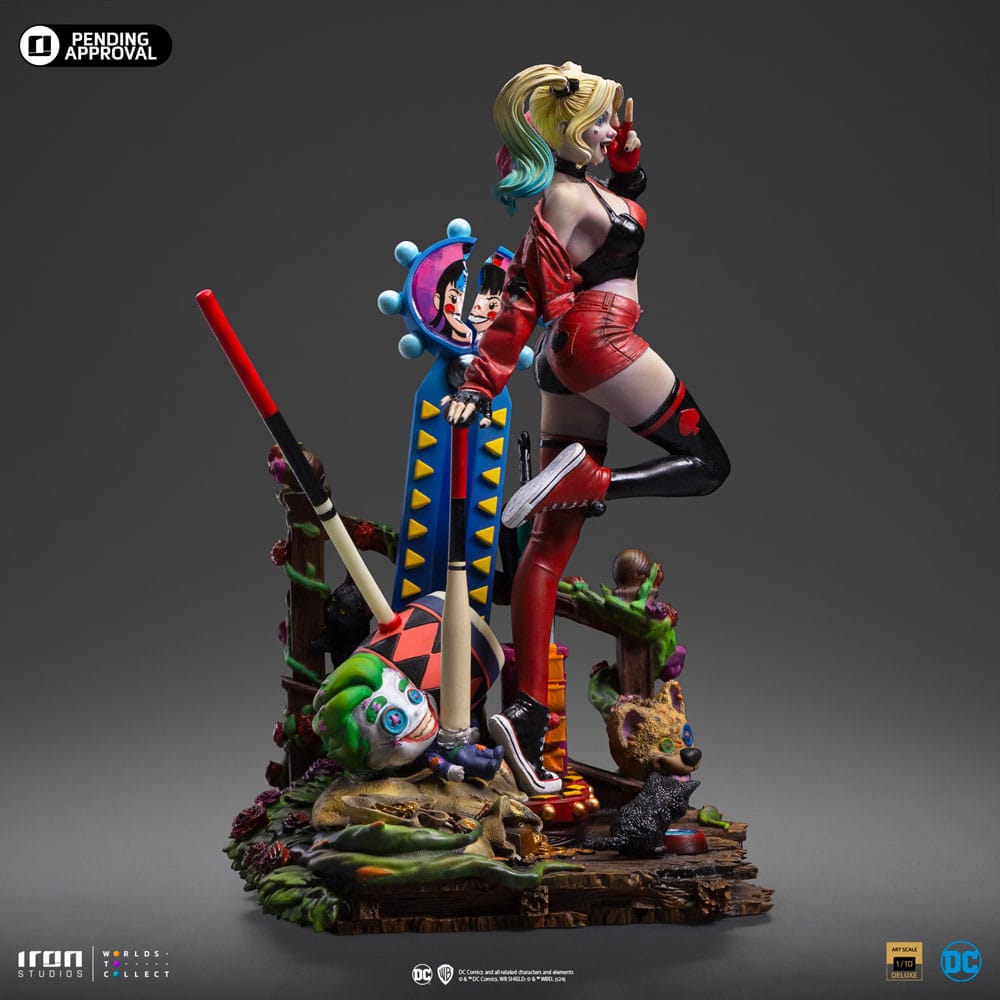 DC Comics statuette 1/10 Deluxe Art Scale Harley Quinn (Gotham City Sirens) 22 cm