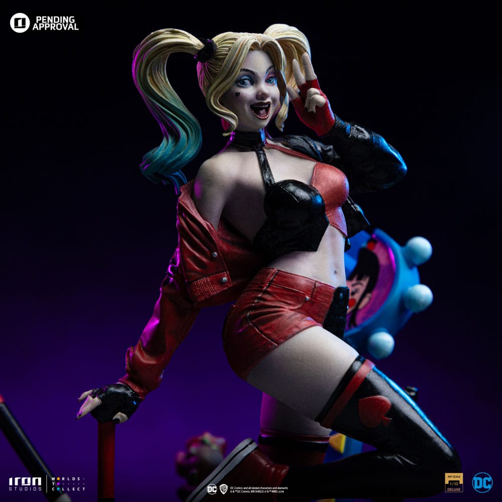 DC Comics statuette 1/10 Deluxe Art Scale Harley Quinn (Gotham City Sirens) 22 cm