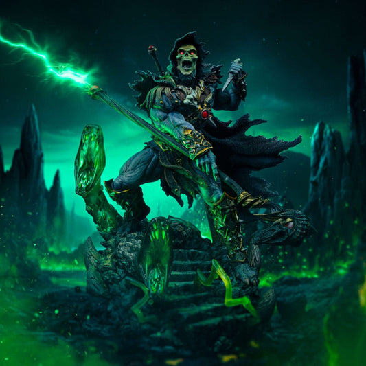 Masters of the Universe statuette 1/10 Deluxe Art Scale Skeletor Unleashed 23 cm