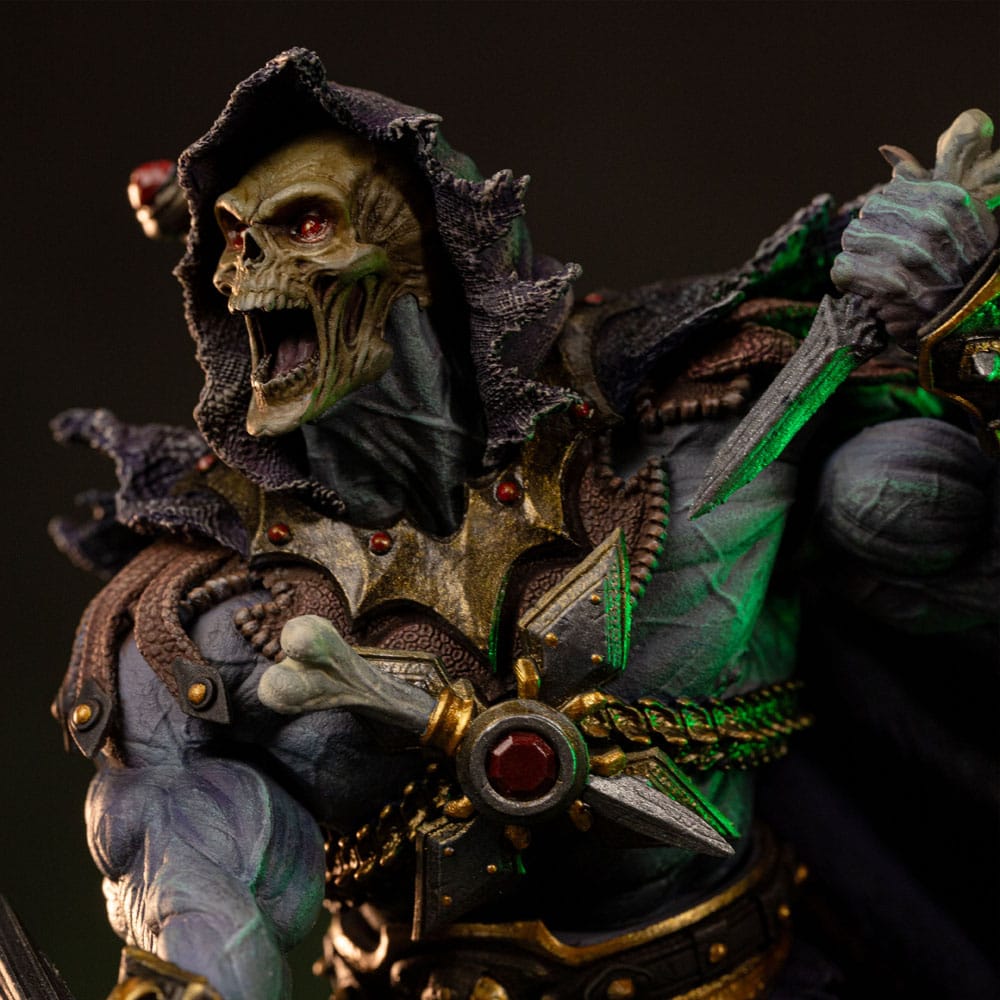 Masters of the Universe statuette 1/10 Deluxe Art Scale Skeletor Unleashed 23 cm