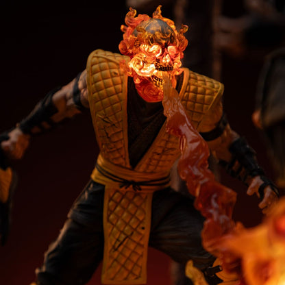 Statuette Mortal Kombat 1/10 Deluxe Art Scale Scorpion Fatality 27 cm