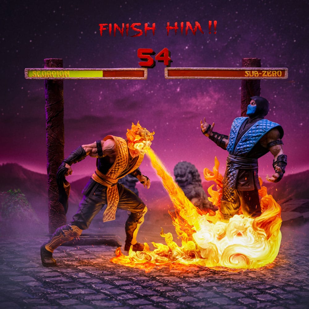 Statuette Mortal Kombat 1/10 Deluxe Art Scale Scorpion Fatality 27 cm