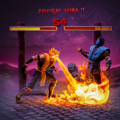 Statuette Mortal Kombat 1/10 Deluxe Art Scale Scorpion Fatality 27 cm