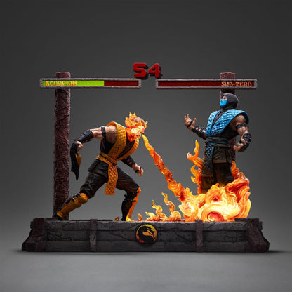 Statuette Mortal Kombat 1/10 Deluxe Art Scale Scorpion Fatality 27 cm