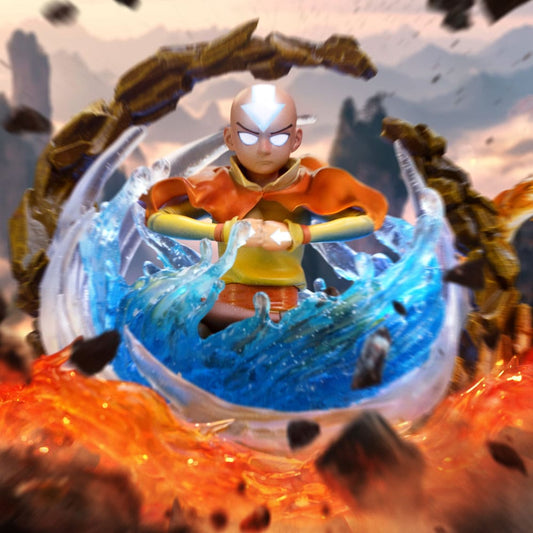 Statuette Avatar : Le Dernier Maître de l'Air 1/10 Art Scale Aang 21 cm