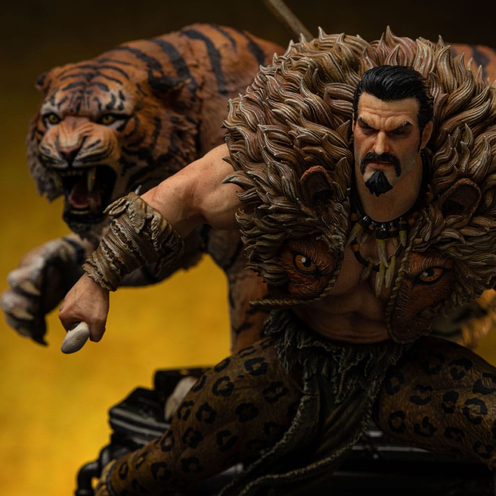 Spider-Man vs. Villains statuette 1/10 BDS Art Scale Kraven Diorama 22 cm