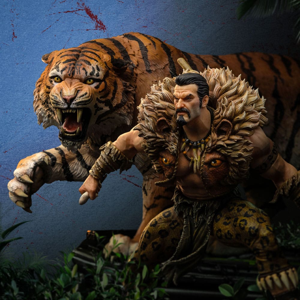 Spider-Man vs. Villains statuette 1/10 BDS Art Scale Kraven Diorama 22 cm