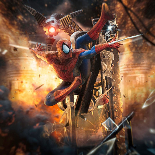Statuette Spider-Man 1/10 Art Scale Spider-Man 10e anniversaire 29 cm