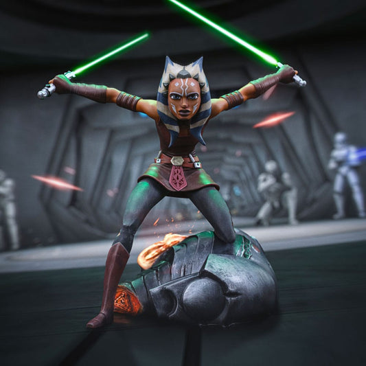 Star Wars : The Clone Wars Statuette 1/10 Art Scale Ahsoka Tano 19 cm