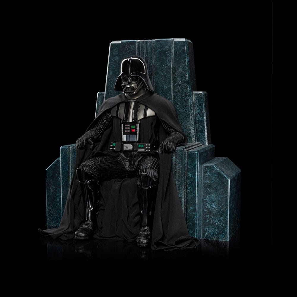Statuette Star Wars 1/10 Art Scale Dark Vador sur Trône 18 cm