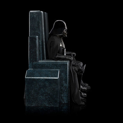 Statuette Star Wars 1/10 Art Scale Dark Vador sur Trône 18 cm