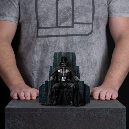 Statuette Star Wars 1/10 Art Scale Dark Vador sur Trône 18 cm
