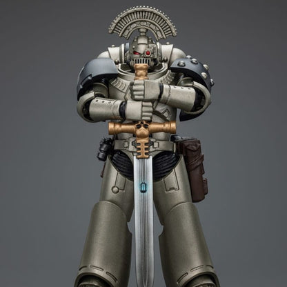 Warhammer The Horus Heresy figurine 1/18 lron Warriors MKVI Tactical Sergeant with Power Sword and Plasma Pistol 12 cm