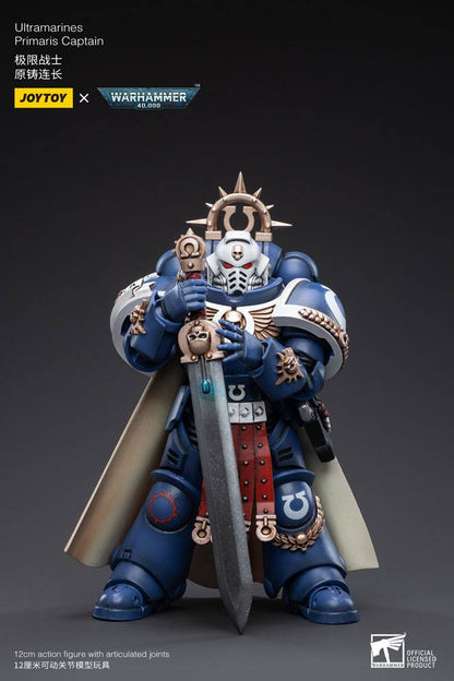 Warhammer 40k figurine 1/18 Ultramarines Primaris Captain 12 cm