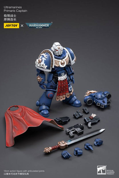 Warhammer 40k figurine 1/18 Ultramarines Primaris Captain 12 cm