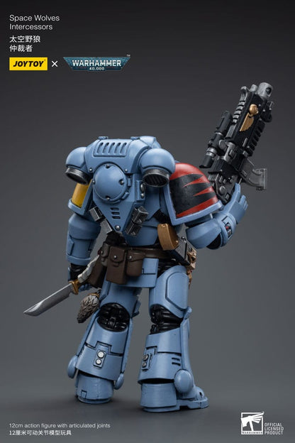 Warhammer 40k figurine 1/18 Space Wolves Intercessors 12 cm