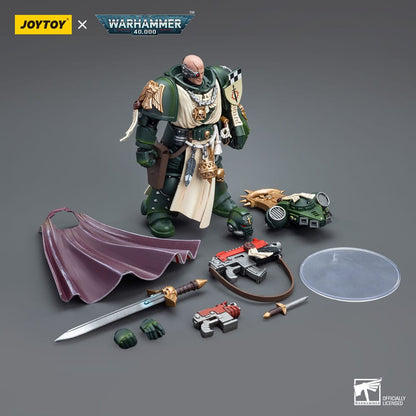 Warhammer 40k figurine 1/18 Dark Angels Master with Power Fist 12 cm