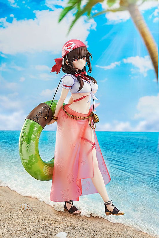 Kono Subarashii Sekai ni Shukufuku wo! statuette 1/7 Yunyun Light Novel Cosplay On The Beach Ver. 25 cm