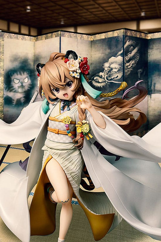 Toradora! statuette PVC Taiga Aisaka: White Kimono Ver. 22 cm