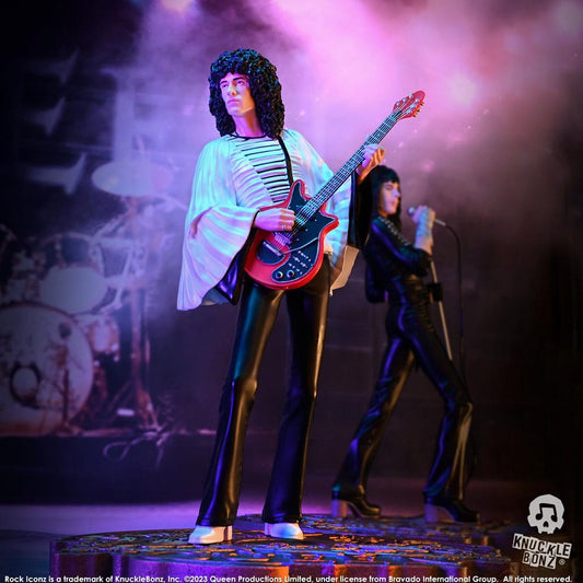 Queen : Statuette Rock Iconz Brian May II (Sheer Heart Attack Era) 23 cm