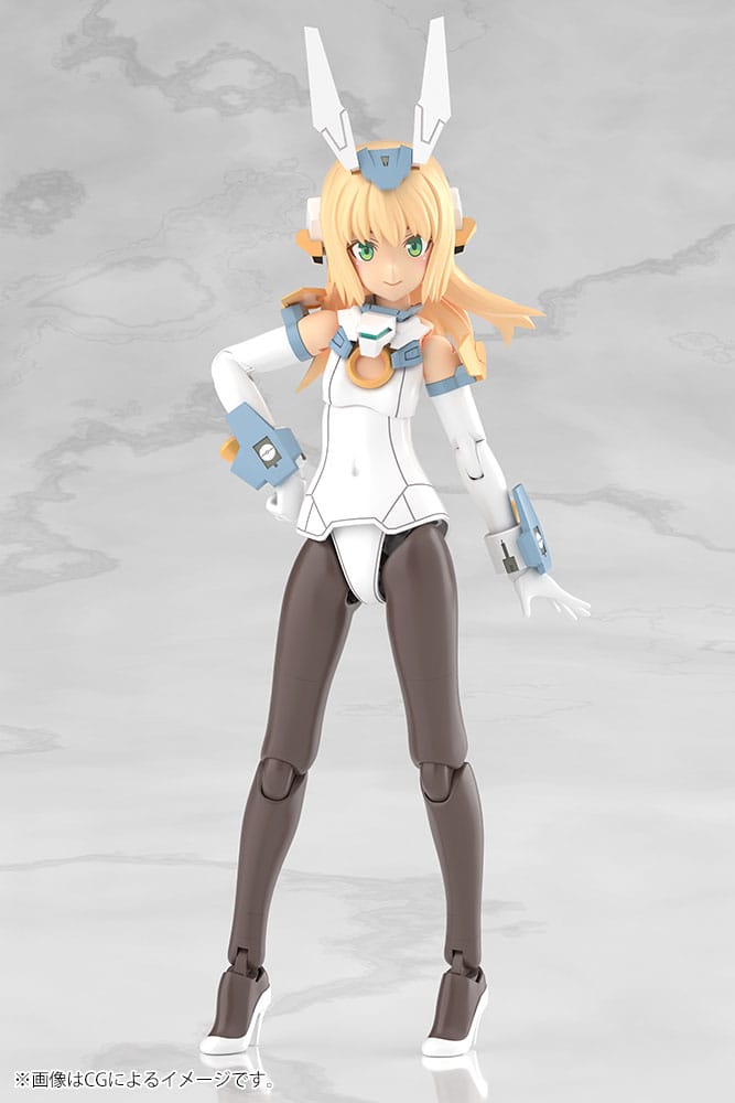 Figurine Frame Arms Girl en plastique à grande échelle Baselard 25 cm