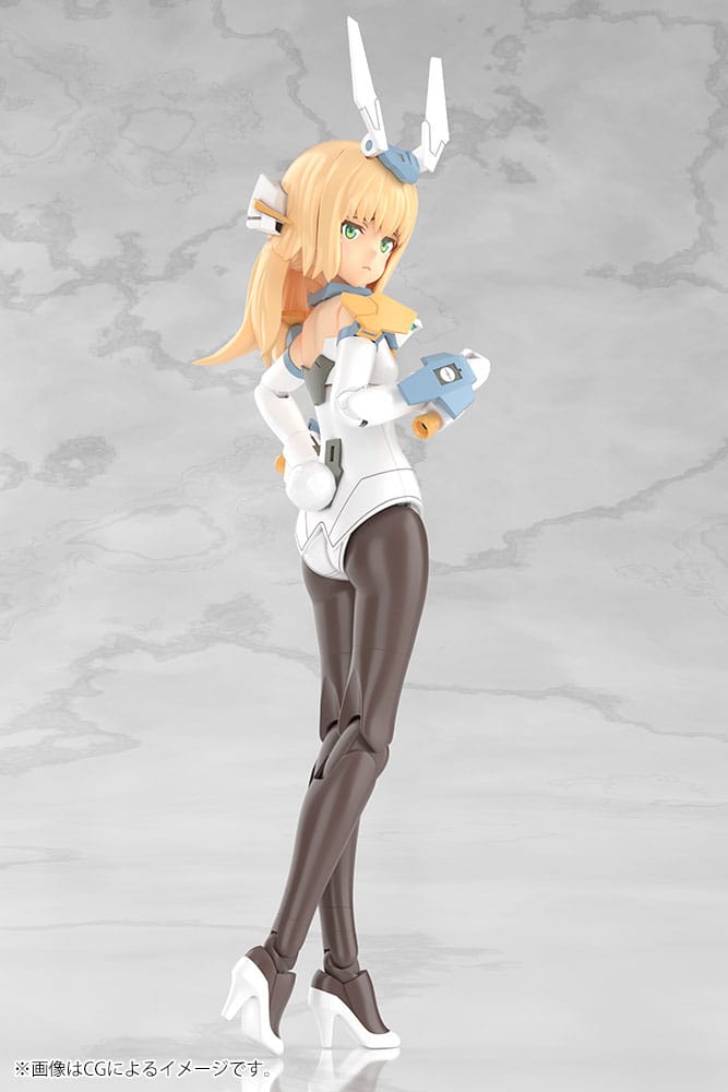 Figurine Frame Arms Girl en plastique à grande échelle Baselard 25 cm