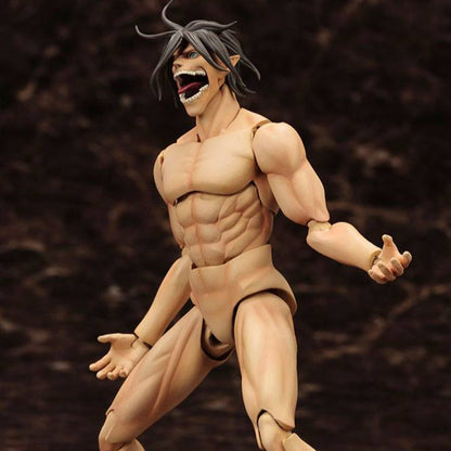 Figurine Attaque des Titans en plastique, modèle réduit Eren Yeager 16 cm