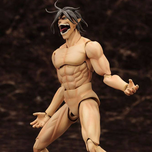 Figurine Attaque des Titans en plastique, modèle réduit Eren Yeager 16 cm