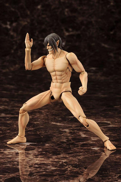 Figurine Attaque des Titans en plastique, modèle réduit Eren Yeager 16 cm