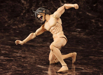 Figurine Attaque des Titans en plastique, modèle réduit Eren Yeager 16 cm