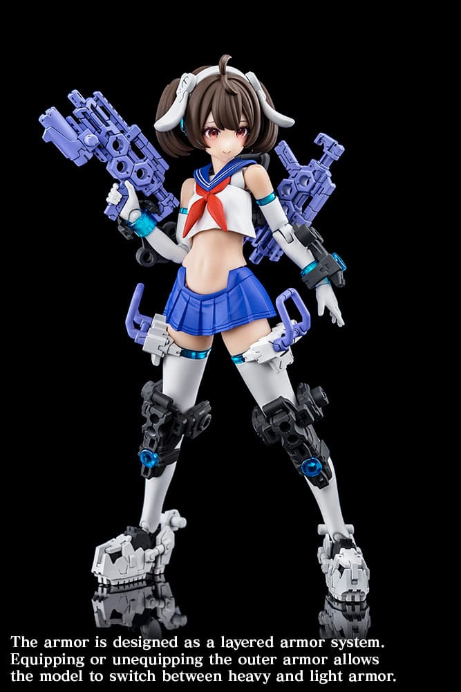 Megami Device figurine Plastic Model Kit 1/1 Buster Doll Gunner 16 cm