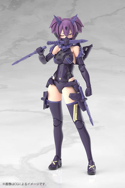 Figurine Megami Device Kit modèle en plastique 1/1 Asra Ninja Kaname Shadow Edition Full Package 14 cm