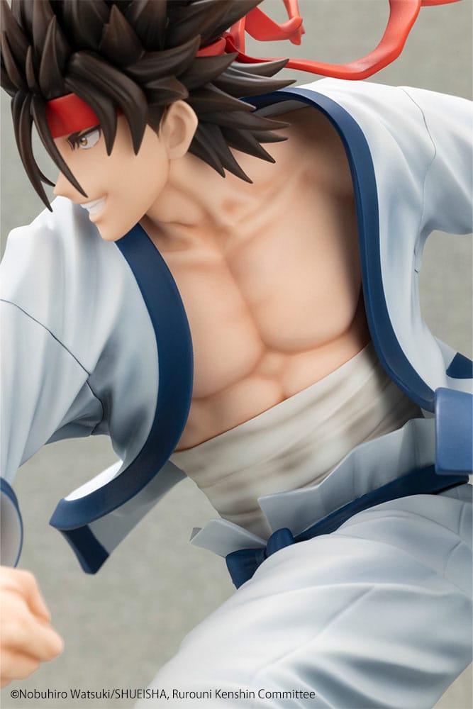 Rurouni Kenshin statuette PVC ARTFXJ 1/8 Sanosuke Sagara 18 cm