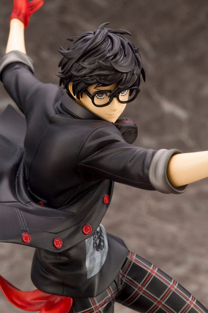 Persona 5 Dancing Star Night statuette PVC ARTFXJ 1/8 Hero & Morgana 25 cm