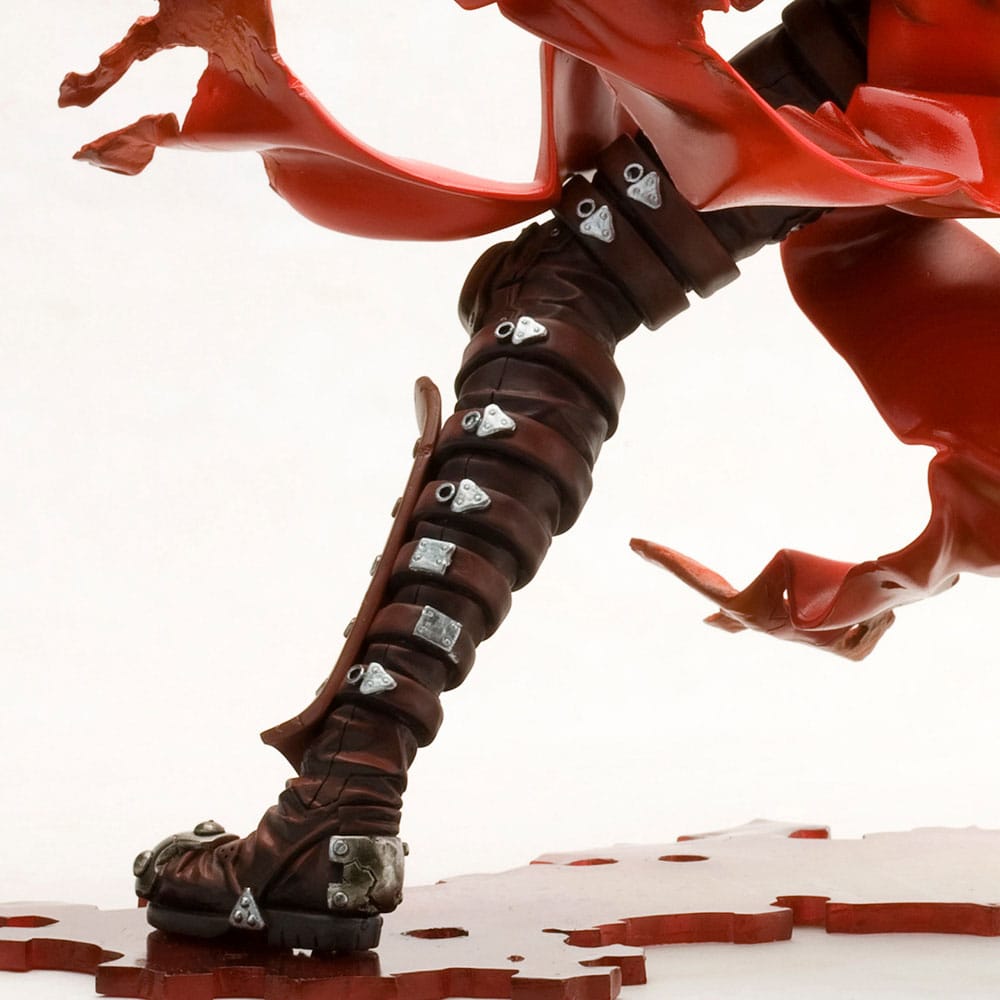 Trigun Badlands Rumble statuette PVC ARTFX J 1/8 Vash The Stampede Renewal Package Version 19 cm