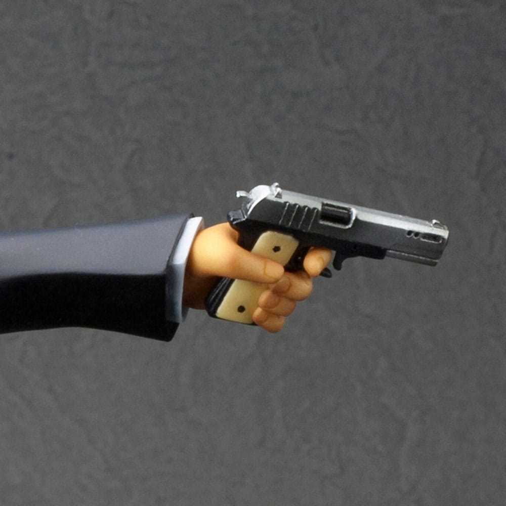 Trigun Badlands Rumble statuette PVC ARTFX J 1/8 Nicholas D. Wolfwood Renewal Package Version 20 cm