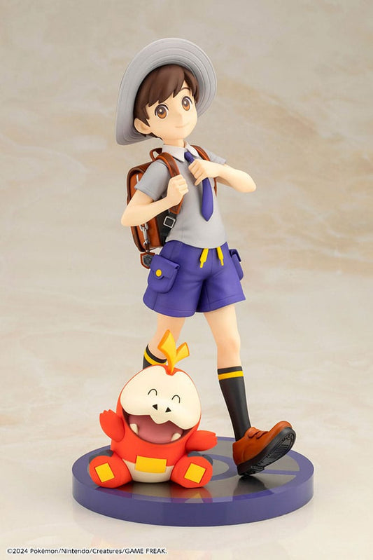 Pokémon statuette PVC ARTFXJ 1/8 Florian with Chochodile 20 cm